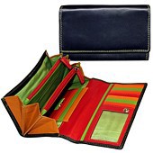 Zeige Details für Damenportemonnaie BLACK TROPIC M Bild von Damenportemonnaie BLACK TROPIC M