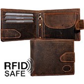 Zeige Details für Naturleder Portemonnaie RFID SAFE quer Giorgio Carelli Bild von Naturleder Portemonnaie RFID SAFE quer Giorgio Carelli