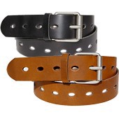 Zeige Details für Spaltleder Gürtel gelocht, 4cm Bild von Spaltleder Gürtel gelocht, 4cm