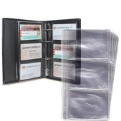 Zeige Details für 6 Ersatzeinlagen für Visitenkartenringbuch Bild von 6 Ersatzeinlagen für Visitenkartenringbuch