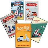 Zeige Details für Zigarettenbox Retro Scooter  Bild von Zigarettenbox Retro Scooter