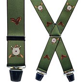 Zeige Details für Hosenträger mit Jagdmotiv Bild von Hosenträger mit Jagdmotiv