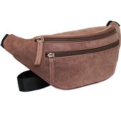 Zeige Details für Naturleder Bauchtasche XL Bild von Naturleder Bauchtasche XL