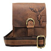 Zeige Details für Naturleder Multifunktionstasche Hirsch Hochformat Bild von Naturleder Multifunktionstasche Hirsch Hochformat