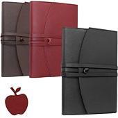 Zeige Details für Notitzbuch mit Band A5 Appleskin Bild von Notitzbuch mit Band A5 Appleskin