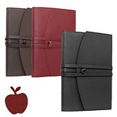 Zeige Details für Notitzbuch mit Band A6 Appleskin Bild von Notitzbuch mit Band A6 Appleskin