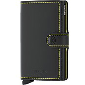 Zeige Details für SECRID Miniwallet matte black/yellow Bild von SECRID Miniwallet matte black/yellow