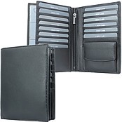 Zeige Details für Brieftasche mit Münzfach A6 Format Bild von Brieftasche mit Münzfach A6 Format