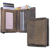 Zeige Details für Naturleder Portemonnaie mit SECRID Cardprotector Bild von Naturleder Portemonnaie mit SECRID Cardprotector
