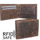 Zeige Details für Naturleder Portemonnaie RFID SAFE klein Giorgio Carelli Bild von Naturleder Portemonnaie RFID SAFE klein Giorgio Carelli
