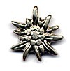 Zeige Details für Zierniete Edelweiss klein Bild von Zierniete Edelweiss klein