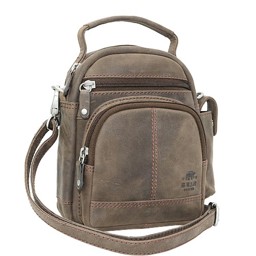 Zeige Details für Naturleder Umhänge-, Gürteltasche Bear Design Bild von Naturleder Umhänge-, Gürteltasche Bear Design