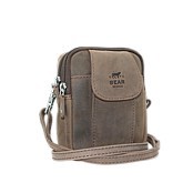 Zeige Details für Naturleder Gürtel- oder Umhängetasche Bear Design Bild von Naturleder Gürtel- oder Umhängetasche Bear Design