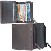 Zeige Details für Dollarclip mit Reissverschlussmünzfach BRANCO Bild von Dollarclip mit Reissverschlussmünzfach BRANCO