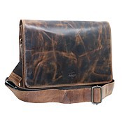 Zeige Details für Naturledertasche Vegas quer mit Überschlag Bild von Naturledertasche Vegas quer mit Überschlag