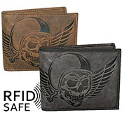 Zeige Details für Naturleder Portemonnaie Wing of Hell RFID safe Jockey Club Bild von Naturleder Portemonnaie Wing of Hell RFID safe Jockey Club