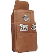 Zeige Details für Naturleder Serviceportemonnaie + Holster Alpen EMME Leder Bild von Naturleder Serviceportemonnaie + Holster Alpen EMME Leder