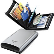 Zeige Details für TRU VIRTU  Credit Card Case Silk Line Bild von TRU VIRTU  Credit Card Case Silk Line