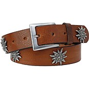 Zeige Details für Gürtel Edelweiss 4cm Bild von Gürtel Edelweiss 4cm