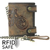 Zeige Details für Naturleder Bikerbörse Bike RIFD safe Jockey Club Bild von Naturleder Bikerbörse Bike RIFD safe Jockey Club