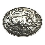 Zeige Details für Buckle Wildschwein Bild von Buckle Wildschwein