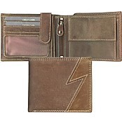 Zeige Details für Naturleder Portemonnaie EMME Leder quer Bild von Naturleder Portemonnaie EMME Leder quer