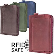 Zeige Details für BAXX Naturleder Reissverschlussbörse RFID safe Bild von BAXX Naturleder Reissverschlussbörse RFID safe