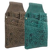 Zeige Details für Naturleder Service Set Flower JockeyClub Bild von Naturleder Service Set Flower JockeyClub
