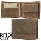 Zeige Details für Naturleder Portemonnaie Canova RFID SAFE quer Riccardo Ferducci Bild von Naturleder Portemonnaie Canova RFID SAFE quer Riccardo Ferducci