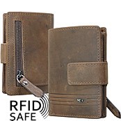 Zeige Details für Naturleder Kartenetui, Miniportemonnaie Canova RFID SAFE Riccardo Ferducci Bild von Naturleder Kartenetui, Miniportemonnaie Canova RFID SAFE Riccardo Ferducci