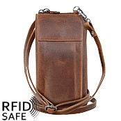 Zeige Details für BAXX Vintage Handytasche / Portemonnaie RFID safe Bild von BAXX Vintage Handytasche / Portemonnaie RFID safe