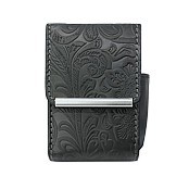 Zeige Details für Leder Zigarettenetui Flower Bild von Leder Zigarettenetui Flower