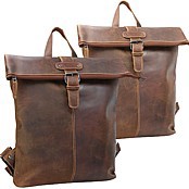 Zeige Details für BAXX Naturleder Rucksack / Kuriertasche L Bild von BAXX Naturleder Rucksack / Kuriertasche L