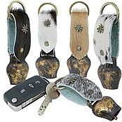 Zeige Details für Fell Schlüsselanhänger Kuhglöckchen Bild von Fell Schlüsselanhänger Kuhglöckchen