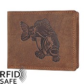 Zeige Details für Naturlederportemonnaie Karpfen RFID safe Bild von Naturlederportemonnaie Karpfen RFID safe