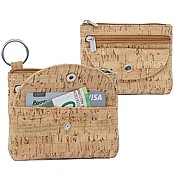 Zeige Details für Kork Schlüsseletui / Miniportemonnaie Bild von Kork Schlüsseletui / Miniportemonnaie