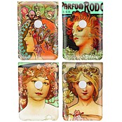 Zeige Details für Taschenascher Mucha Bild von Taschenascher Mucha