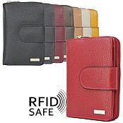 Bild von de Rooy Reissverschlussbörse Mint L RFID safe