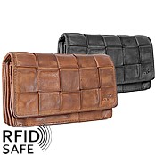 Zeige Details für Bear Design Damenportemonnaie Cow Lavato Braided M RFID safe Bild von Bear Design Damenportemonnaie Cow Lavato Braided M RFID safe
