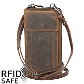 Zeige Details für BAXX's Naturleder Handytasche / Portemonnaie RFID safe Bild von BAXX's Naturleder Handytasche / Portemonnaie RFID safe