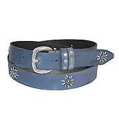 Zeige Details für Damengürtel 3cm mit Edelweiss  Bild von Damengürtel 3cm mit Edelweiss