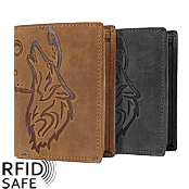 Zeige Details für Naturleder Portemonnaie Wolf RFID safe hoch Jockey Club Bild von Naturleder Portemonnaie Wolf RFID safe hoch Jockey Club