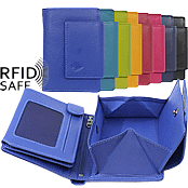 Zeige Details für Chästliportemonnaie Colori Greenwood RFID safe Bild von Chästliportemonnaie Colori Greenwood RFID safe