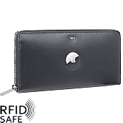 Zeige Details für Riccardo Ferducci Reissverschlussbörse L AirTag RFID safe Bild von Riccardo Ferducci Reissverschlussbörse L AirTag RFID safe