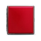 Zeige Details für Zigarettenetui Metall 20er rot Bild von Zigarettenetui Metall 20er rot
