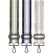 Zeige Details für Bag Strap, Schulterband Shiny Stripes Enrico Benetti Bild von Bag Strap, Schulterband Shiny Stripes Enrico Benetti