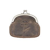 Zeige Details für Naturleder Knipsbörse Bear Design Bild von Naturleder Knipsbörse Bear Design