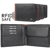 Zeige Details für Portemonnaie Querformat Medici RFID safe Riccardo Ferducci Bild von Portemonnaie Querformat Medici RFID safe Riccardo Ferducci