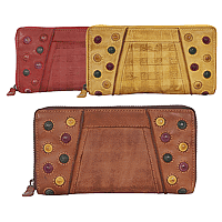 Zeige Details für Reissverschlussbörse Vintage Bubbles Bear Design Bild von Reissverschlussbörse Vintage Bubbles Bear Design