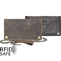 Zeige Details für Naturleder Bikerbörse Wing of Hell Jockey Club Bild von Naturleder Bikerbörse Wing of Hell Jockey Club